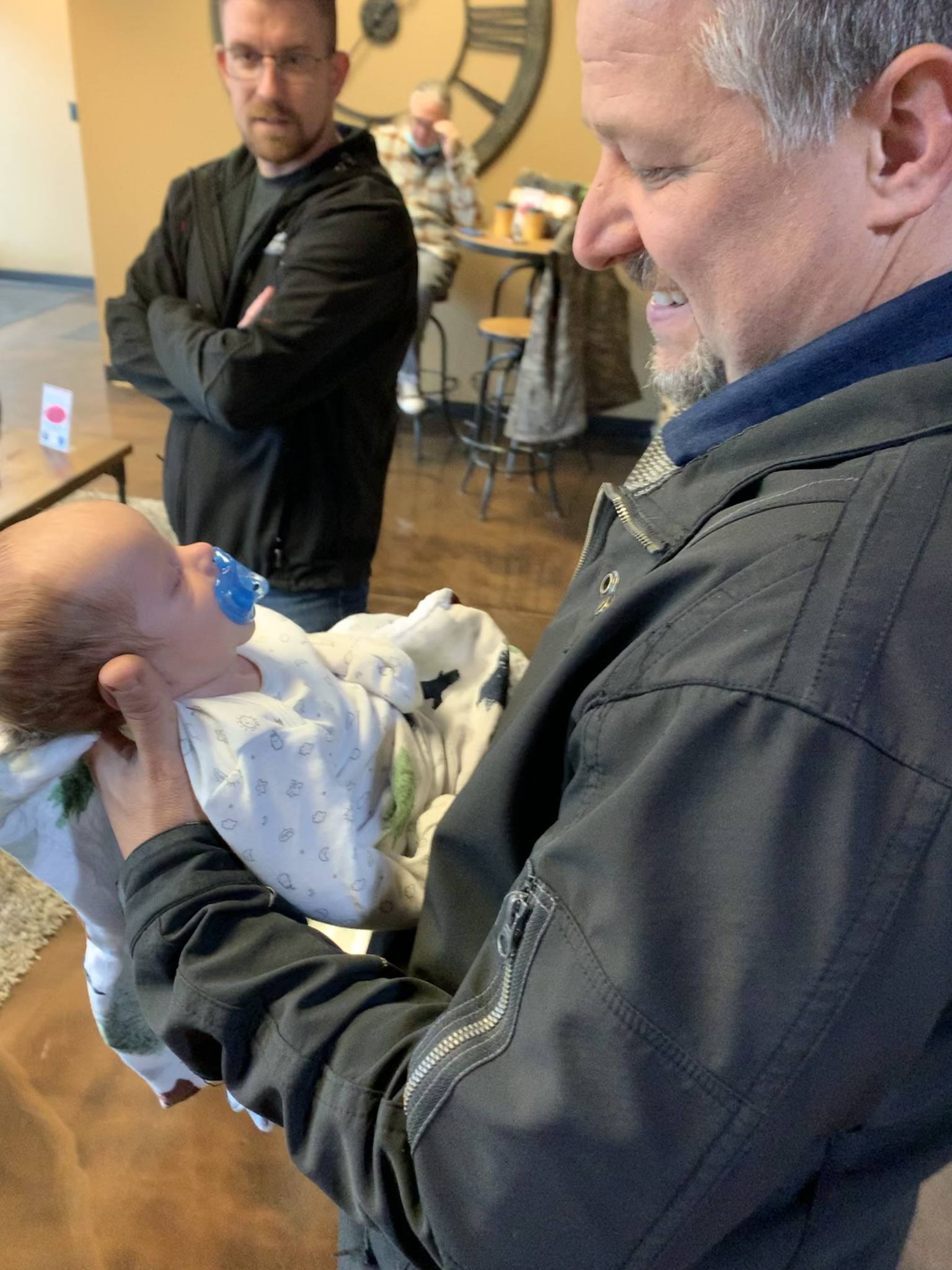 Graham Auto Repair Near Me in Graham, WA 98338 - Service Advisor Brian's Newborn Son with Troy